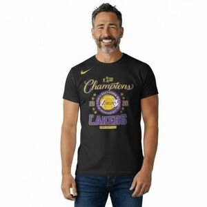 Los Angeles Lakers 2020 NBA Finals Champions Nike Men’s Tee – Size L